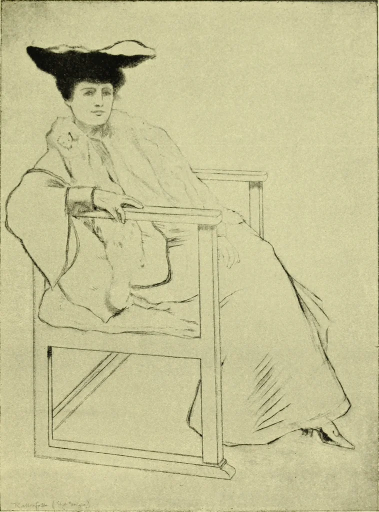 An illustration from Les graveurs liégeois, 1908, leaf 30