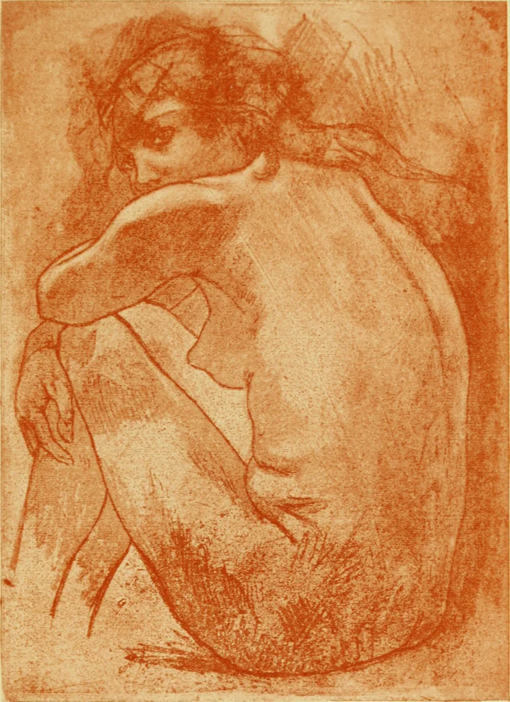 An illustration from Les graveurs liégeois, 1908, leaf 34