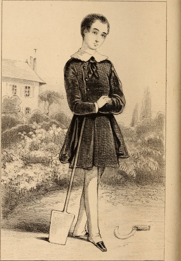 An illustration from Les heures de loisir, 1842, leaf 131
