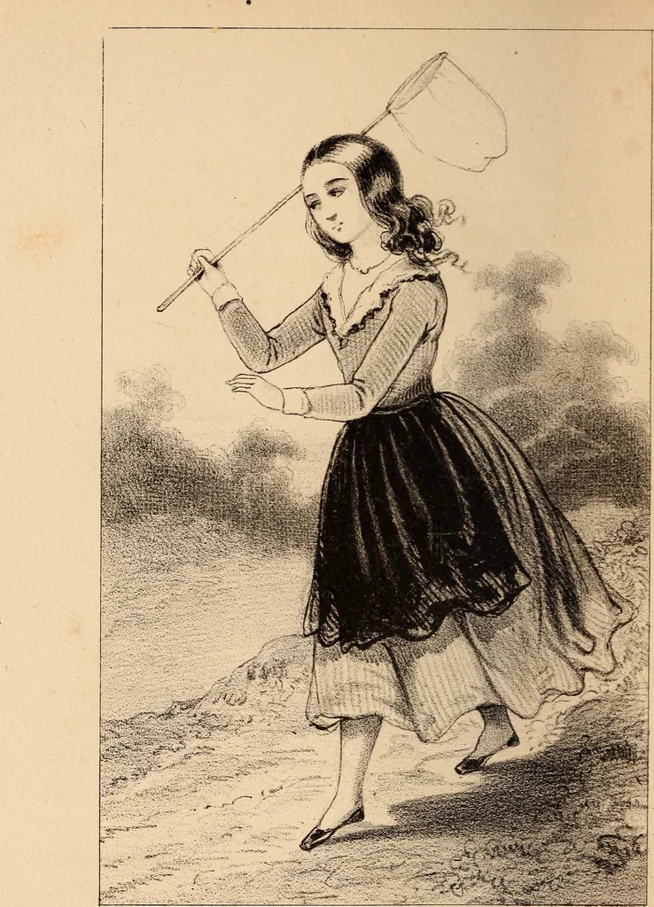 An illustration from Les heures de loisir, 1842, leaf 167