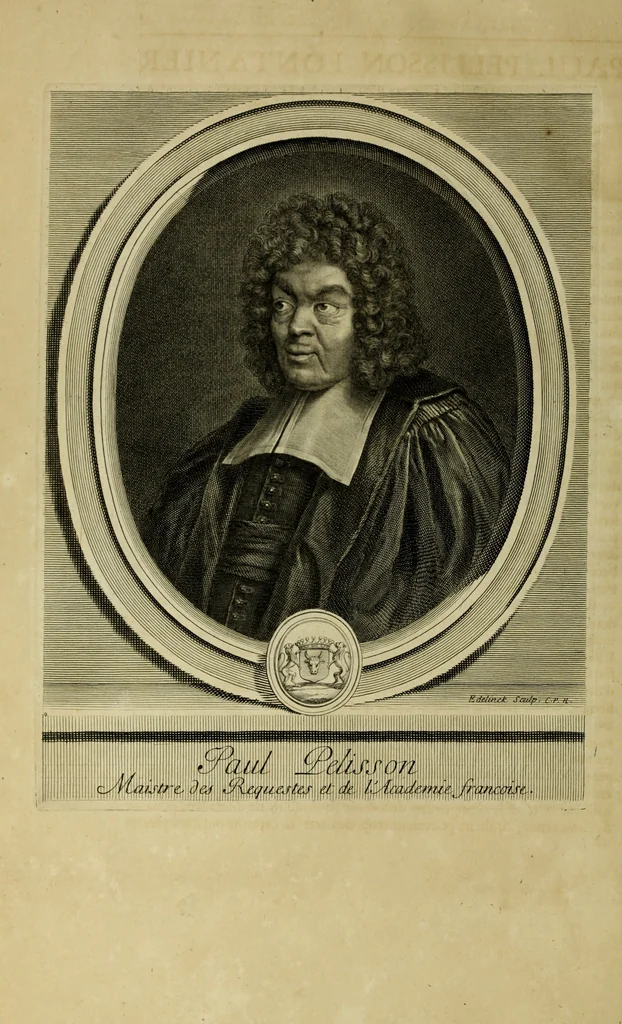 An illustration from Les hommes illustres qui ont paru en France pendant ce siecle : avec leurs portraits au naturel, 1696, leaf 123