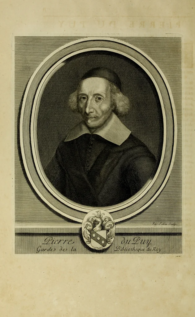 An illustration from Les hommes illustres qui ont paru en France pendant ce siecle : avec leurs portraits au naturel, 1696, leaf 127