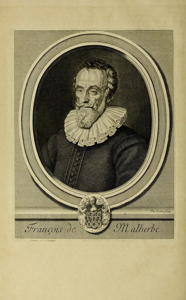 An illustration from Les hommes illustres qui ont paru en France pendant ce siecle : avec leurs portraits au naturel, 1696, leaf 163