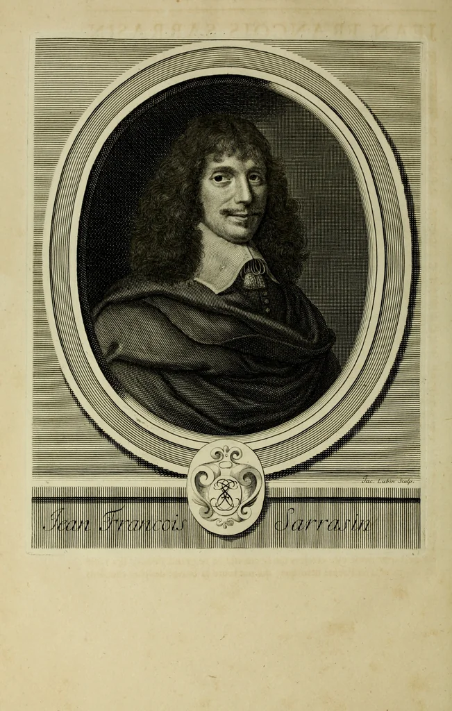An illustration from Les hommes illustres qui ont paru en France pendant ce siecle : avec leurs portraits au naturel, 1696, leaf 175