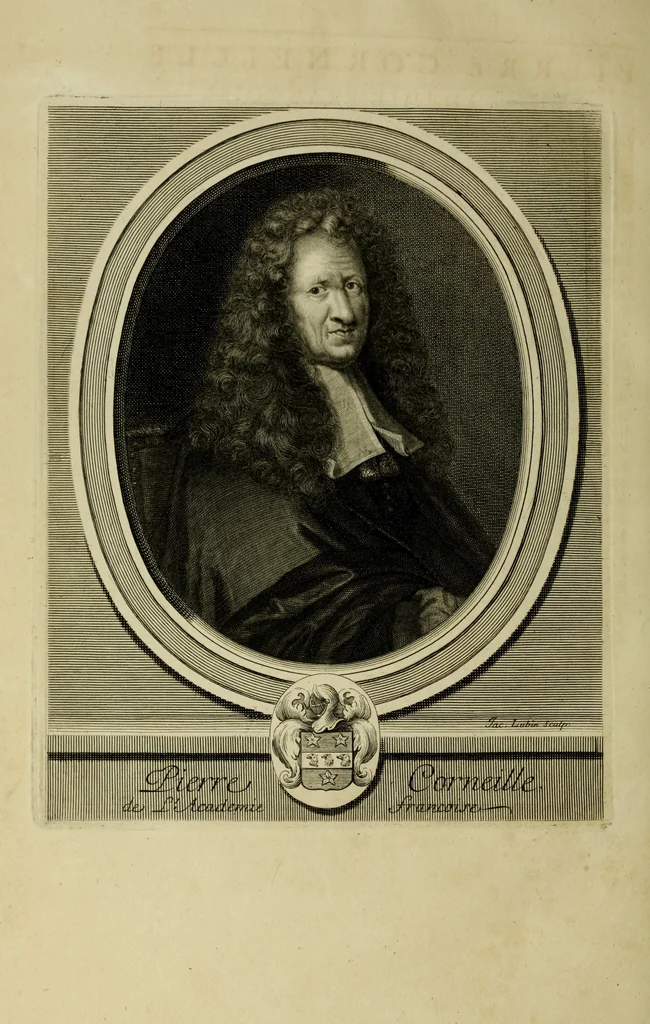 An illustration from Les hommes illustres qui ont paru en France pendant ce siecle : avec leurs portraits au naturel, 1696, leaf 179