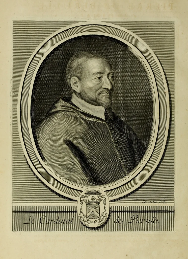 An illustration from Les hommes illustres qui ont paru en France pendant ce siecle : avec leurs portraits au naturel, 1696, leaf 23