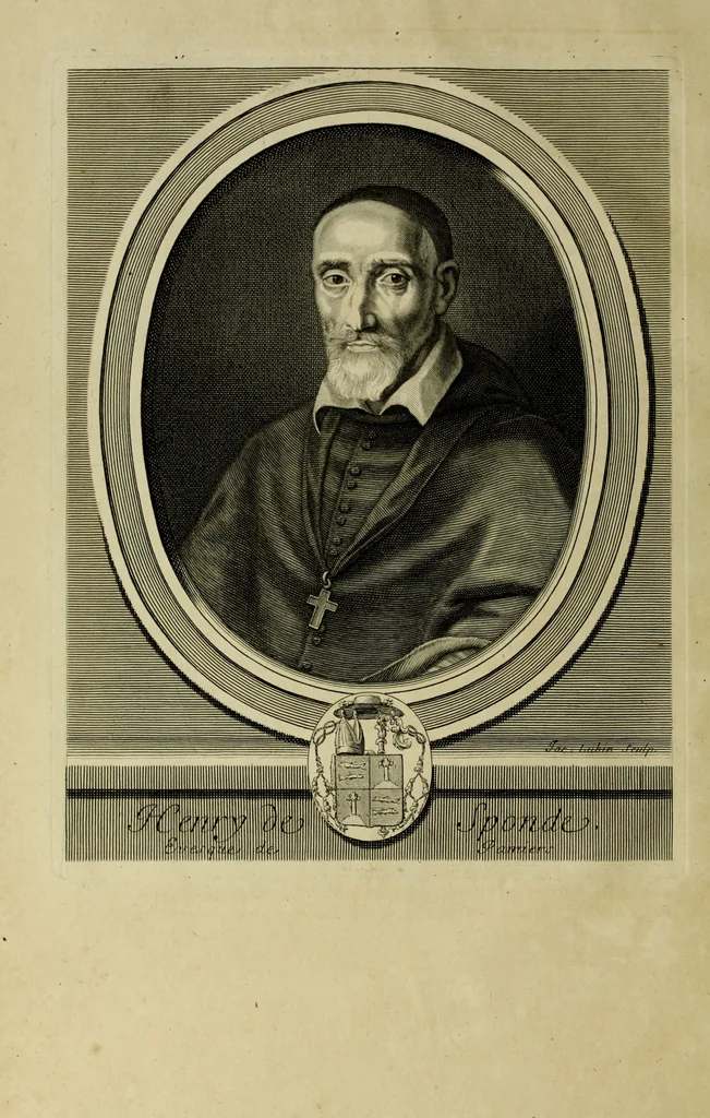 An illustration from Les hommes illustres qui ont paru en France pendant ce siecle : avec leurs portraits au naturel, 1696, leaf 27