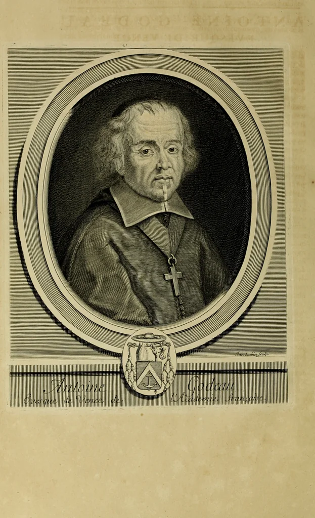 An illustration from Les hommes illustres qui ont paru en France pendant ce siecle : avec leurs portraits au naturel, 1696, leaf 39