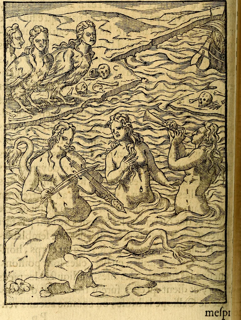 An illustration from Les images des dievx des anciens : contenans les idoles, covstvmes, ceremonies, & autres choses appartenans à la religion des payens, 1581, leaf 317