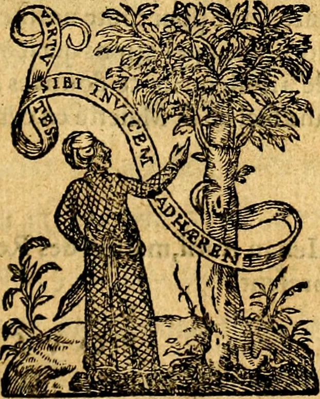 An illustration from Les images des dievx des anciens : contenans les idoles, covstvmes, ceremonies, & autres choses appartenans à la religion des payens, 1581, leaf 4