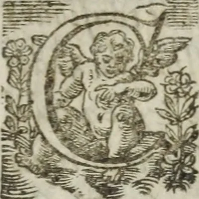 An illustration from Les images ov tableavs de platte peintvre de Philostrate lemnien sophiste grec, 1597, leaf 443