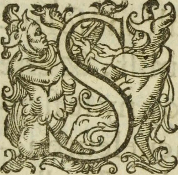 An illustration from Les images ov tableavs de platte peintvre de Philostrate lemnien sophiste grec, 1597, leaf 58