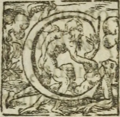 An illustration from Les images ov tableavs de platte peintvre de Philostrate lemnien sophiste grec, 1597, leaf 631