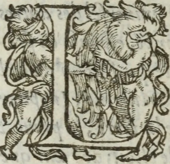 An illustration from Les images ov tableavs de platte peintvre de Philostrate lemnien sophiste grec, 1597, leaf 985