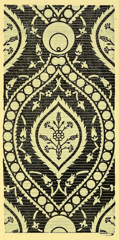 An illustration from Les industries de la soie: sériculture, filature, moulinage, tissage, tenture; histoire & statistique, 1890, leaf 369