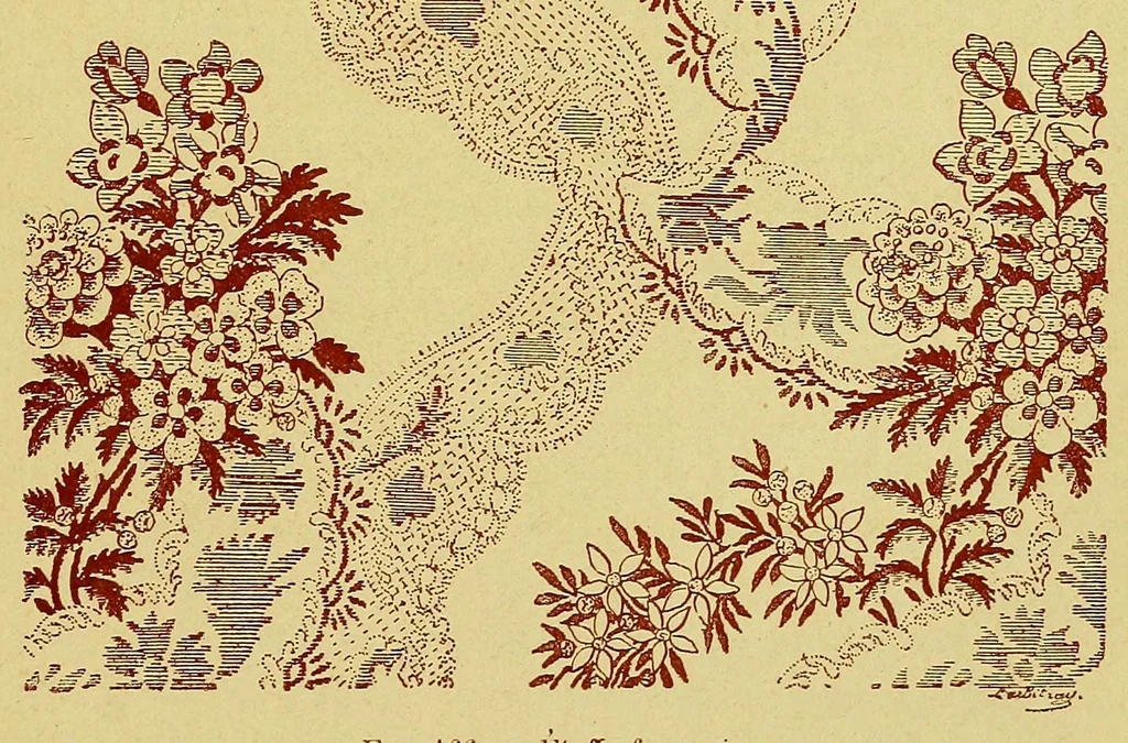 An illustration from Les industries de la soie: sériculture, filature, moulinage, tissage, tenture; histoire & statistique, 1890, leaf 393