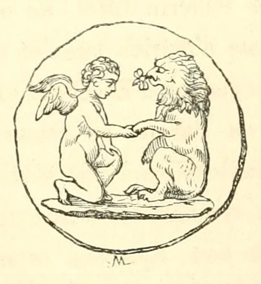 An illustration from Les jeux des anciens, leur description, leur origine, leurs rapports avec la religion, lhistoire, les arts et les moeurs, 1873, leaf 156