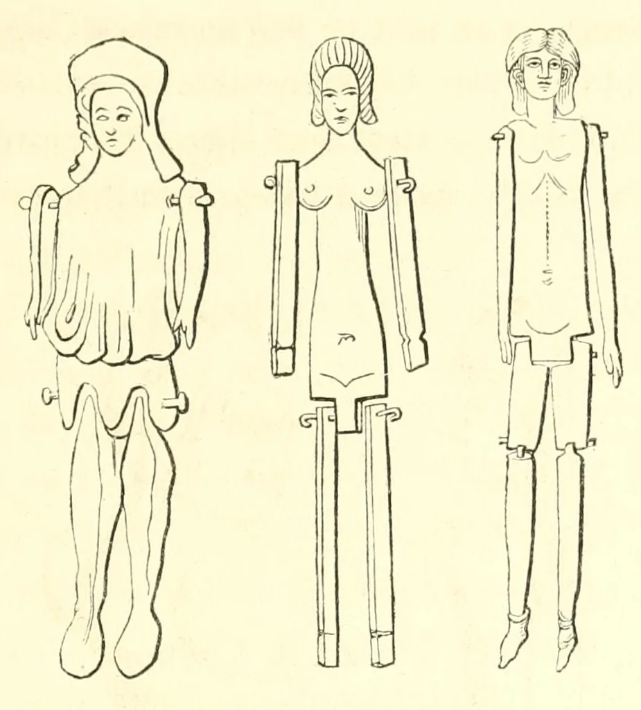An illustration from Les jeux des anciens, leur description, leur origine, leurs rapports avec la religion, lhistoire, les arts et les moeurs, 1873, leaf 45