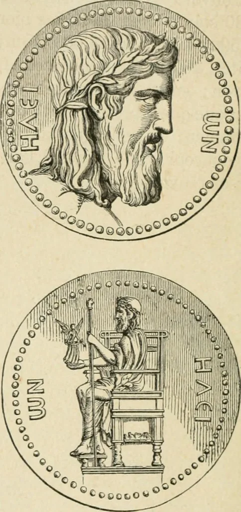 An illustration from Les jeux des Grecs et des Romains, 1891, leaf 141