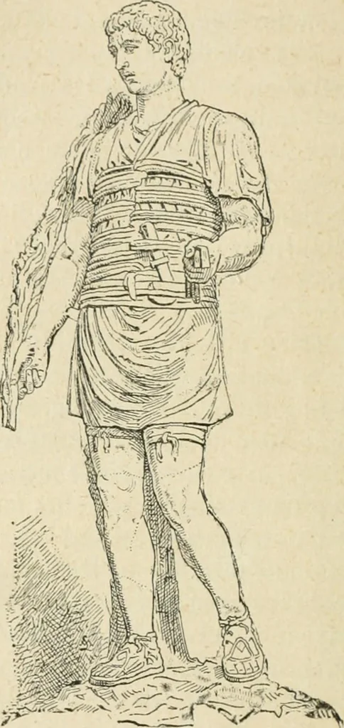 An illustration from Les jeux des Grecs et des Romains, 1891, leaf 193
