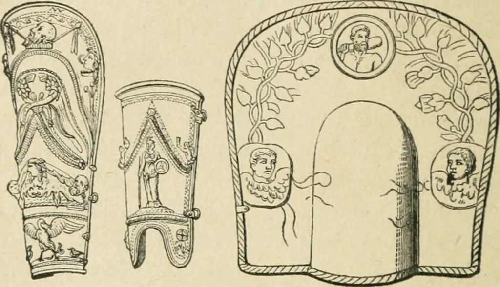 An illustration from Les jeux des Grecs et des Romains, 1891, leaf 231