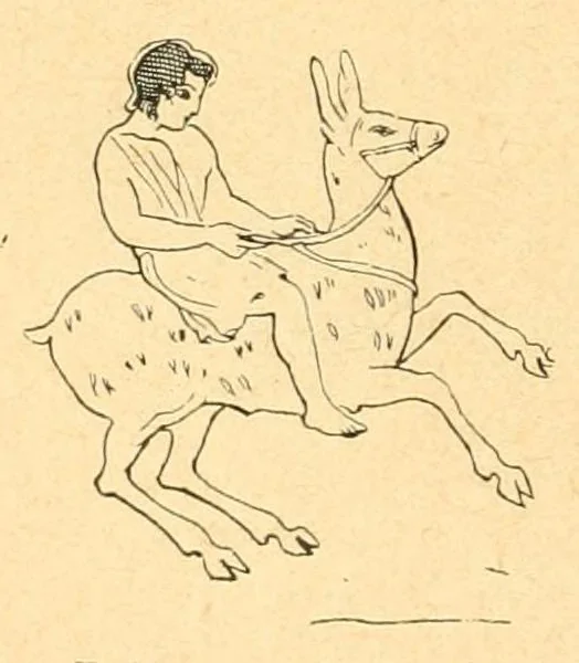 An illustration from Les jeux et les jouets, leur histoire. Le jeu récréatif, le jeu d'adresse, les jeux de hasard et de combinaison, le jeu dans l'éducation physique, le jeu dans l'enseignement moderne. 107 gravures, 1912, leaf 26