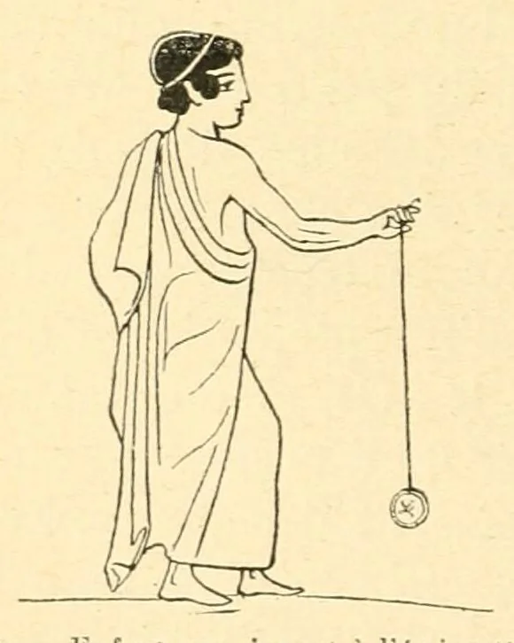 An illustration from Les jeux et les jouets, leur histoire. Le jeu récréatif, le jeu d'adresse, les jeux de hasard et de combinaison, le jeu dans l'éducation physique, le jeu dans l'enseignement moderne. 107 gravures, 1912, leaf 30
