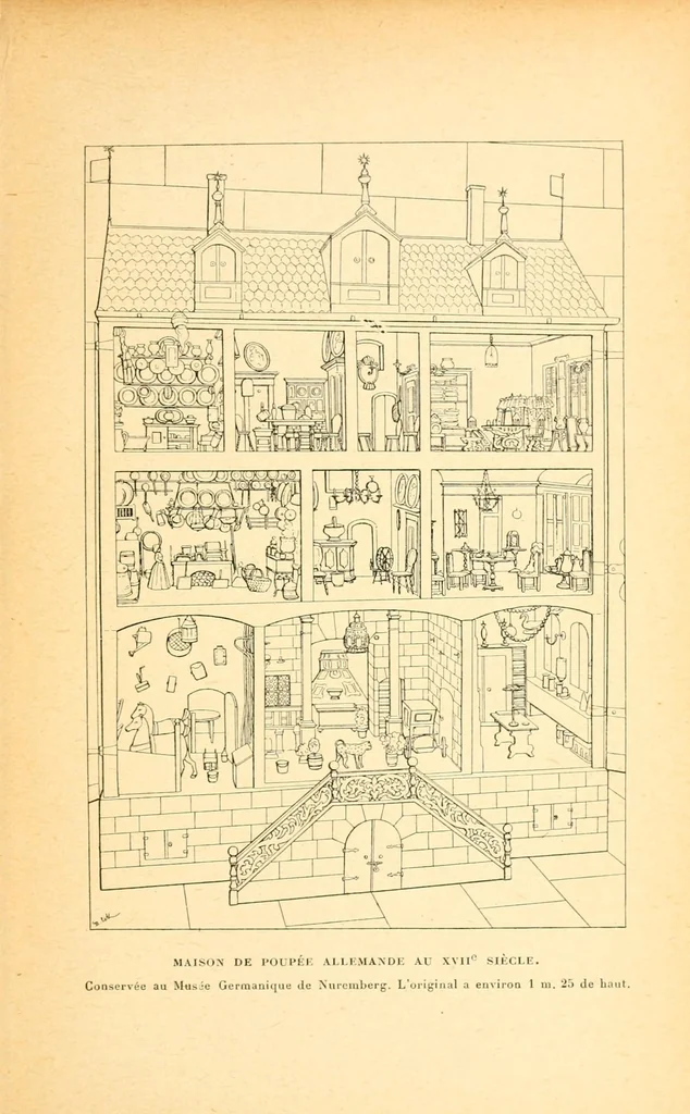 An illustration from Les jeux et les jouets, leur histoire. Le jeu récréatif, le jeu d'adresse, les jeux de hasard et de combinaison, le jeu dans l'éducation physique, le jeu dans l'enseignement moderne. 107 gravures, 1912, leaf 51