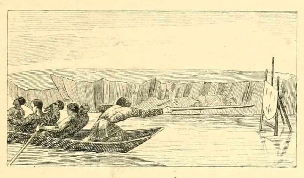 An illustration from Les jeux et les jouets, leur histoire. Le jeu récréatif, le jeu d'adresse, les jeux de hasard et de combinaison, le jeu dans l'éducation physique, le jeu dans l'enseignement moderne. 107 gravures, 1912, leaf 85