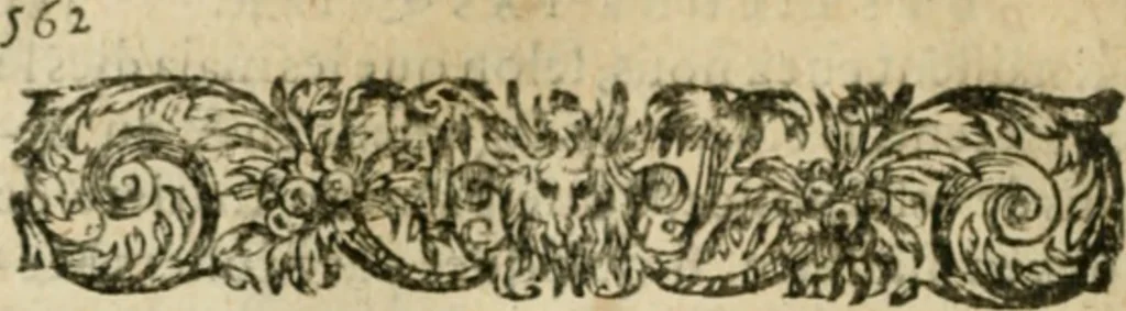 An illustration from Les lettres d'Estienne Pasquier, Conseiller & Advocat General du Roy à Paris : contenans plusieurs belles matieres & discours sur les affaires d'Estat de France, & touchant les guerres civiles, 1619, leaf 583