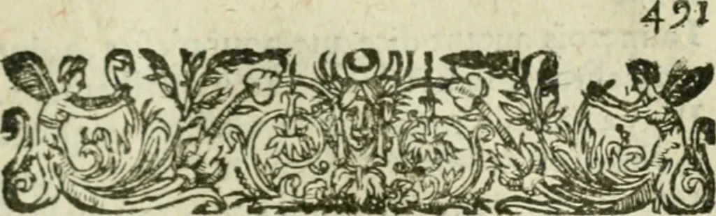 An illustration from Les lettres d'Estienne Pasquier, Conseiller & Advocat General du Roy à Paris : contenans plusieurs belles matieres & discours sur les affaires d'Estat de France, & touchant les guerres civiles, 1619, leaf 510