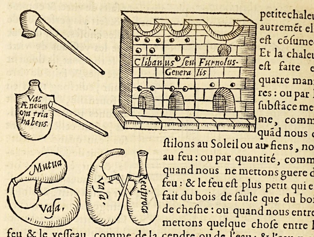 An illustration from Les Livres de Hierome Cardanus medecin milannois, intitules de la subtilité, & subtiles inuentions, : ensemble les causes occultes, & raisons d'icelles,, 1556, leaf 648