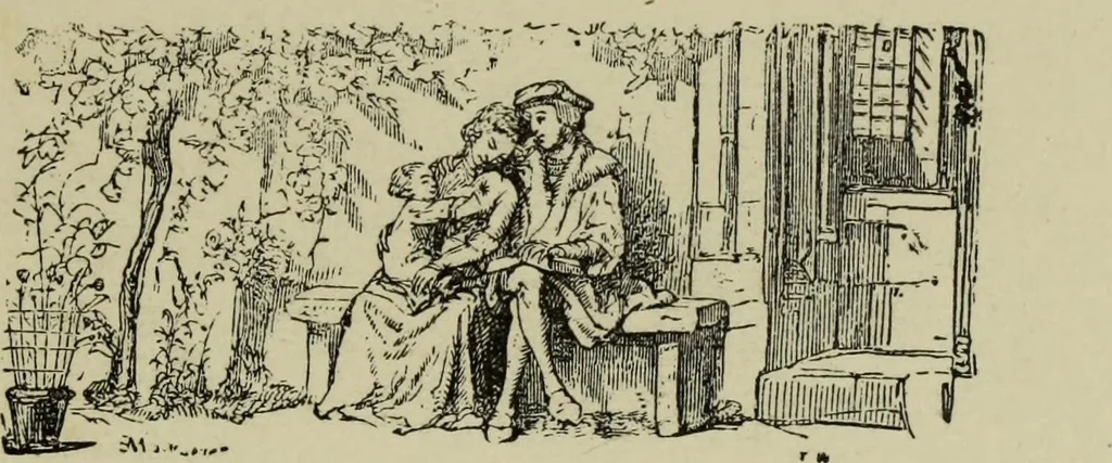 An illustration from Les livres a vignettes du XIXe siecle du classique et du romantique ; le livre a vignettes sous Louis-Philippe, sous le Second empire et de 1870 a 1880, 1891, leaf 54