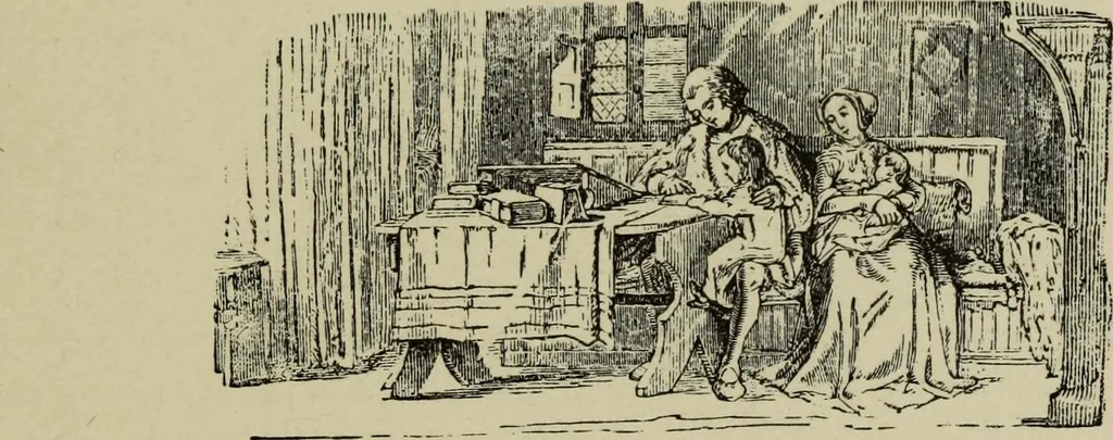 An illustration from Les livres a vignettes du XIXe siecle du classique et du romantique ; le livre a vignettes sous Louis-Philippe, sous le Second empire et de 1870 a 1880, 1891, leaf 54
