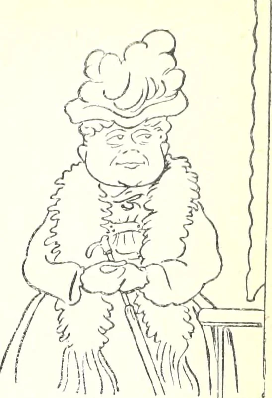 An illustration from Les maitres humoristes : les meilleurs dessins : les meilleurs légendes, 1905, leaf 124