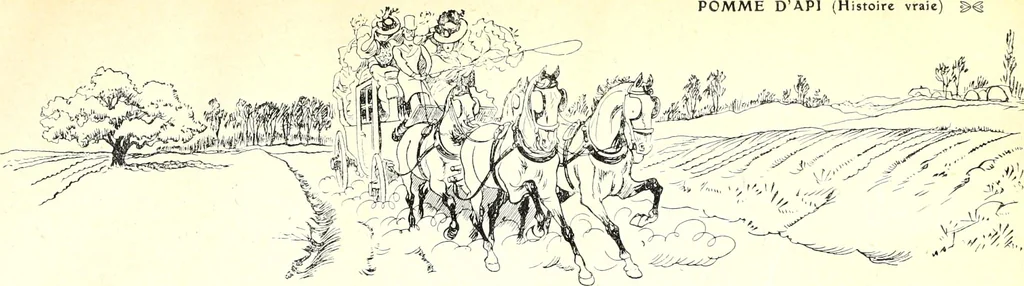 An illustration from Les maitres humoristes : les meilleurs dessins : les meilleurs légendes, 1905, leaf 14