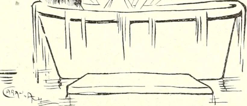 An illustration from Les maitres humoristes : les meilleurs dessins : les meilleurs légendes, 1905, leaf 156