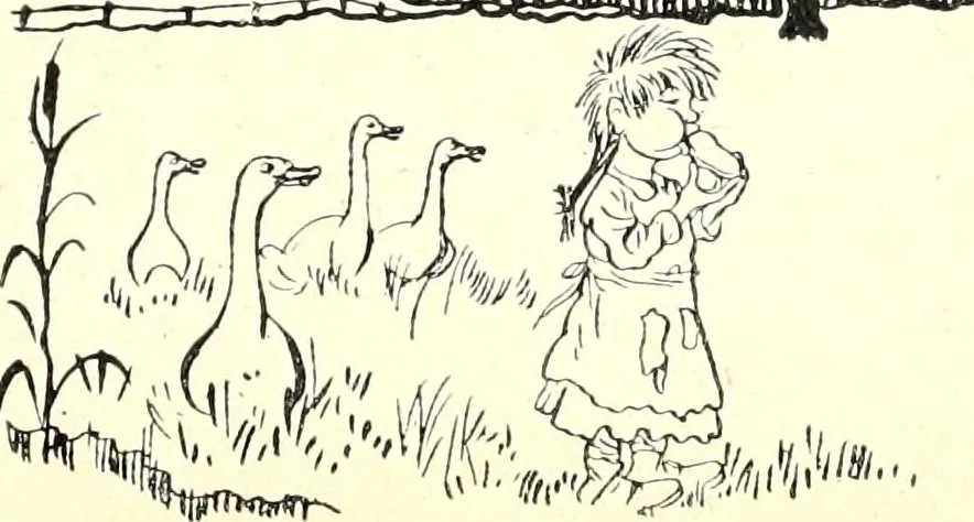 An illustration from Les maitres humoristes : les meilleurs dessins : les meilleurs légendes, 1905, leaf 16