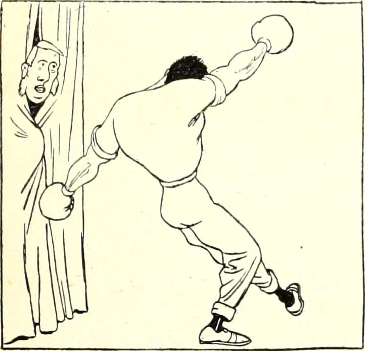An illustration from Les maitres humoristes : les meilleurs dessins : les meilleurs légendes, 1905, leaf 28