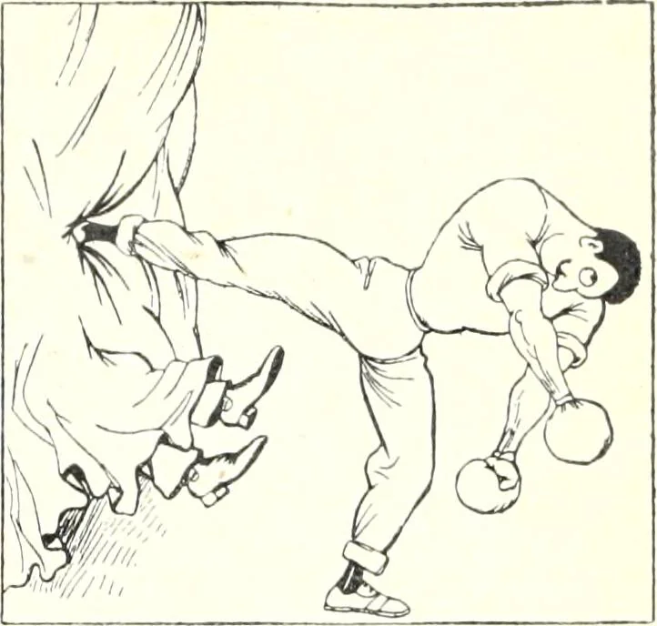 An illustration from Les maitres humoristes : les meilleurs dessins : les meilleurs légendes, 1905, leaf 30