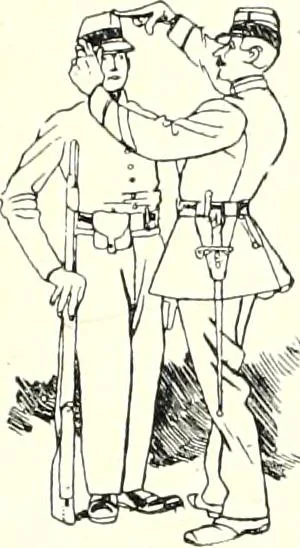 An illustration from Les maitres humoristes : les meilleurs dessins : les meilleurs légendes, 1905, leaf 52