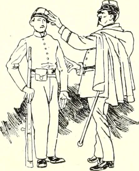 An illustration from Les maitres humoristes : les meilleurs dessins : les meilleurs légendes, 1905, leaf 52