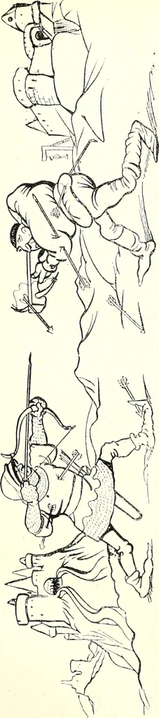 An illustration from Les maitres humoristes : les meilleurs dessins : les meilleurs légendes, 1905, leaf 66