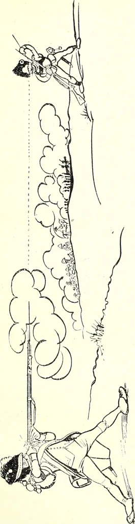 An illustration from Les maitres humoristes : les meilleurs dessins : les meilleurs légendes, 1905, leaf 68