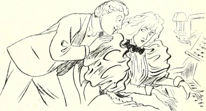 An illustration from Les maitres humoristes : les meilleurs dessins : les meilleurs légendes, 1905, leaf 70