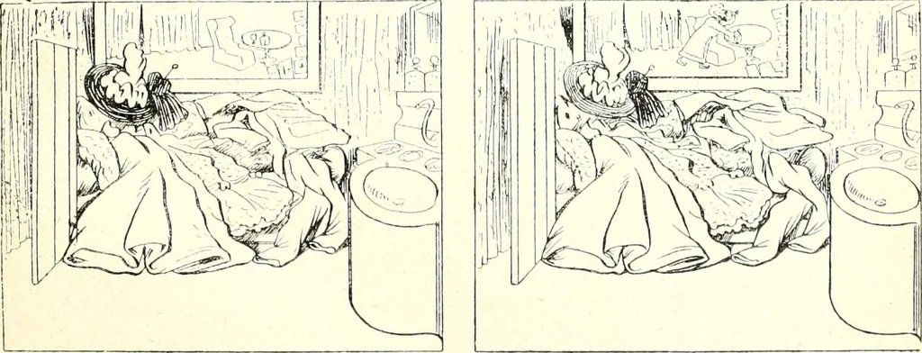 An illustration from Les maitres humoristes : les meilleurs dessins : les meilleurs légendes, 1905, leaf 94