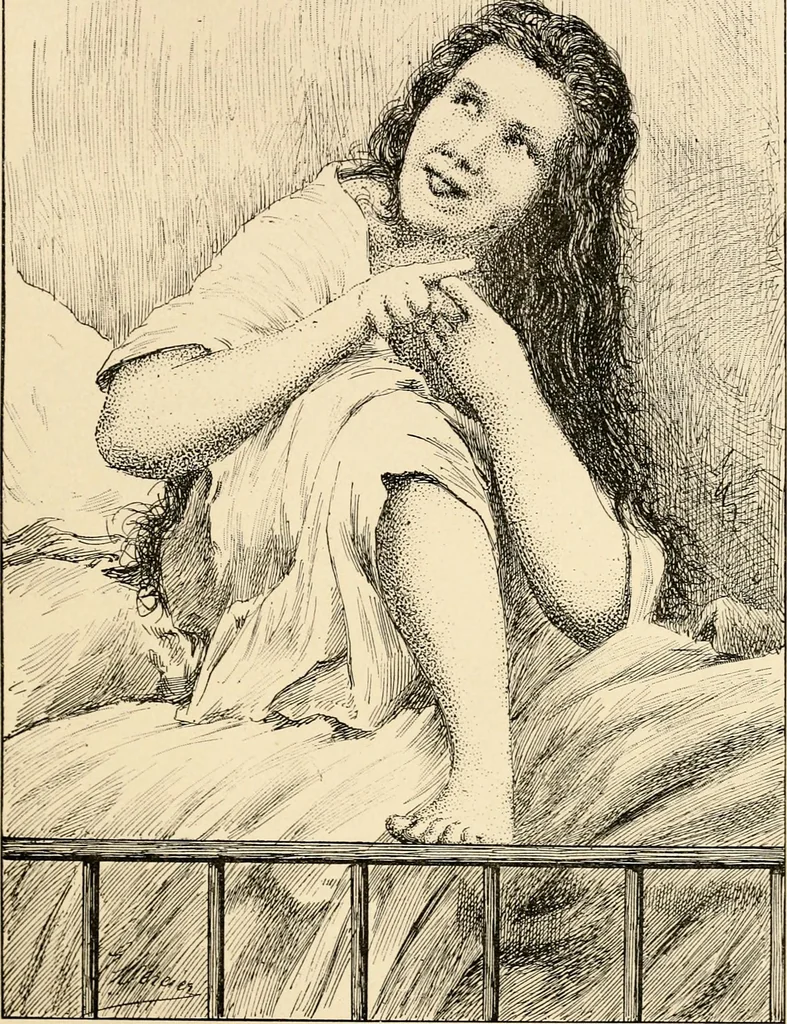 An illustration from Les maladies épidémiques de l'esprit; sorcellerie, magnétisme, morphinisme, délire des grandeurs, 1887, leaf 112