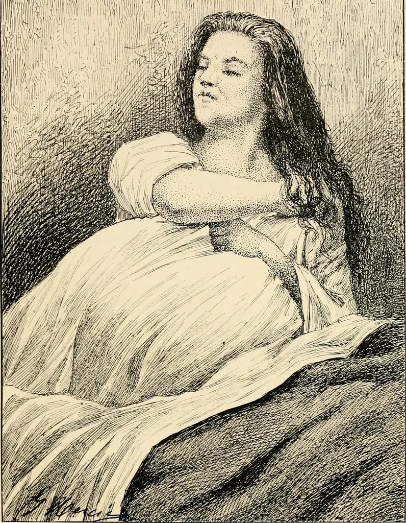 An illustration from Les maladies épidémiques de l'esprit; sorcellerie, magnétisme, morphinisme, délire des grandeurs, 1887, leaf 114