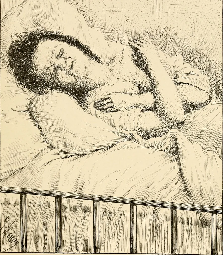 An illustration from Les maladies épidémiques de l'esprit; sorcellerie, magnétisme, morphinisme, délire des grandeurs, 1887, leaf 116