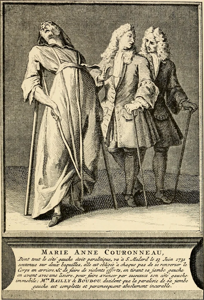 An illustration from Les maladies épidémiques de l'esprit; sorcellerie, magnétisme, morphinisme, délire des grandeurs, 1887, leaf 148